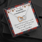 Christmas Gift for Granddaughter - I believe God sent you to give me hope and bring me joy