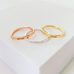 Personalized Name Ring • Custom Stacking Rings • Delicate Engraved Ring • Initial Ring • Gift for Her