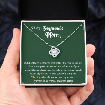 Gift for Boyfriend's Mom- Thank you for always welcoming me with warmth, kind words